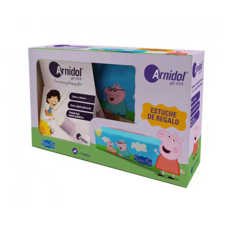 Arnidol Gel stick + Estuche Peppa Pig - 1