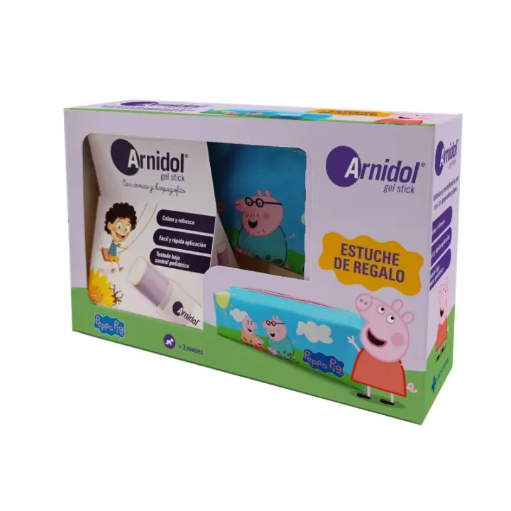 Arnidol Gel stick + Estuche Peppa Pig - 1