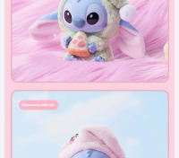Muñeco De Peluche Miniso Stitch Serie Comer Algo Antes De Dormir Caja Sorpresa De Vinilo Muñeca Lindo Decoración Para Bolsa Regalo Coleccionable De Anime Occidental - details 16