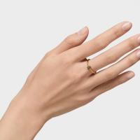 Anillo de Plata Bañado 18K gold with Diseño de Oso-Artesanía Mexicana-Verde Esmeralda - details 4