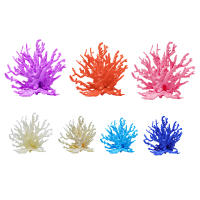 Decoraciones Artificiales Para Acuario Coralline Plantas De PVC Para Decoración De Tanque De Peces Jardín Acuático - details 5
