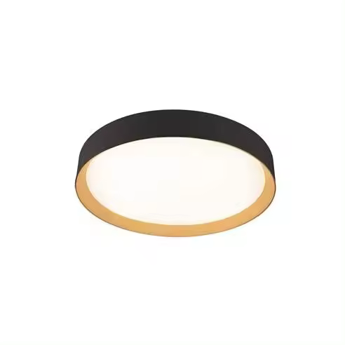 CRISTAL RECORD Plafón de Techo LED Lea Negro 72W 3610Lm 3000ºK - Ahorro de Energía - 1