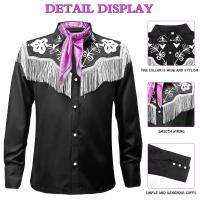 Disfraz De Príncipe Ken Cosplay Con Camisa Negra Y Top Rosa Para Hombres Fiesta De Halloween Carnival RolePlay Suit - details 2
