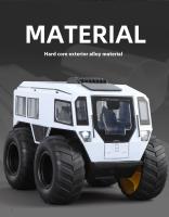 Modelo De Coche Todoterreno De Metal Diecast 1:24 Sherp Ruso Con Sonido Y Luz Coleccionable Para Hobby O Regalo Para Mayores De 14 Años - details 6