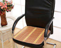 Almohadilla De Silla De Verano De Bambú Respirable Para Hogar Y Oficina Cojín De Asiento De Comedor De Seda Bambú Silken - details 2