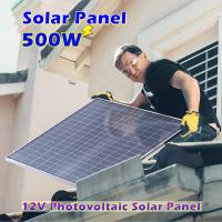 Kit De Batería De Carga Rápida 500W 12V Panel Solar Fotovoltaico Controlador De 500W 100A Para Camping RV Hogar Y Coche - details 7