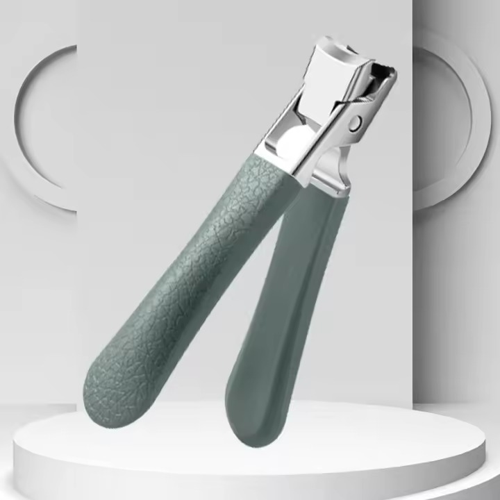 Cortaúñas/Cortaúñas/Apertura de mandíbula antiancha/Cortaúñas de mango largo Cortaúñas para uñas gruesas para personas mayores Hombres Mujeres Verde - 1