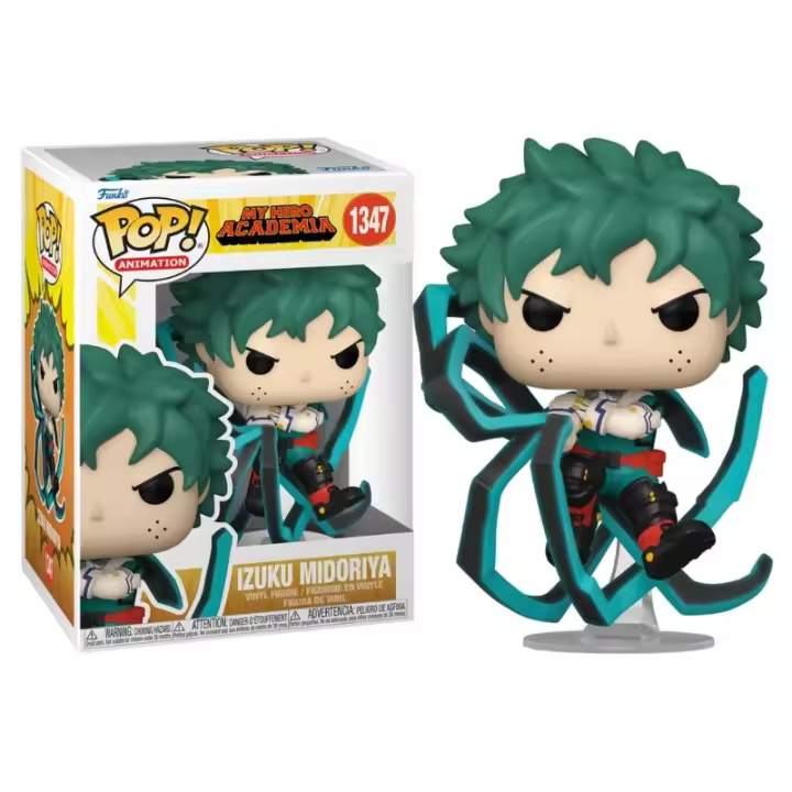 FUNKO POP! MY HERO ACADEMIA S5 - IZUKU MIDORIYA, 67327, Nº 1347, FIGURA COLECCIONABLE DE VINILO, ENVÍO URGENTE 24-48 HORAS, TIENDA CON LICENCIA OFICIAL, JUGUETES, MANGA, ANIME, DIBUJOS, MUÑECOS, CABEZONES - 1