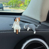 Adorno De Consola Central Para Coche Ornamento De Gato Accesorio De Coche PVC Para Decoración Del Tablero Y Espejo Retrovisor - details 5