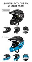 Casco De Motocicleta Para Off-Road Bicicleta Downhill MX DH ATV MTB Seguridad Anti-Colisión Transpirable Unisex Material PC Peso 790g - details 11