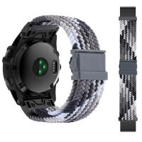 Correa De Reloj De Nylon 26mm 22mm Para Garmin Fenix 7 7X Fenix 6X pro 6 5X 5XPlus/MK1 MK2i /935 945 Con Cierre Rápido De Hook And Loop - details 15