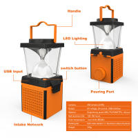 Linterna De Camping Con Luz De Emergencia Y Supervivencia Ecologica Sencilla De Usar Solo Necesitas Agregar Sal Y Agua Material ABS - details 3