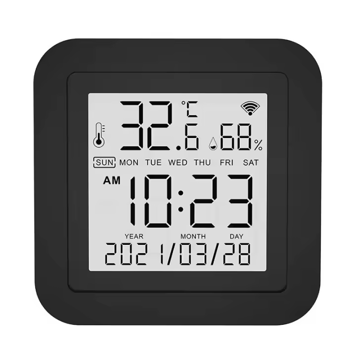 Controlador Remoto Universal Para TV Y A/C Con Sensor De Temperatura Y Humedad Pantalla Y Asistencia De Voz Alexa Google Home Tuya Smart WiFi - 1