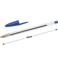 BIC Cristal Bolgrafos, Boli Bic 3 Colores Clasicos, Punta Media (1,0mm),Material Escolar, Material Oficina y Papelaria, Caja de 50 Bolis - details 4