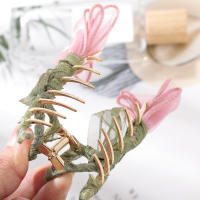 Haimeikang Clip De Cabello De Tulipán Para Mujer Accesorios De Cabello Elegantes Para Moño Con Diseño De Caracol Decorativo Moda Casual - details 3