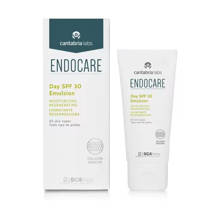 Endocare Emulsión Hidratante con Protección Solar SPF30 y Antioxidantes para Prevenir el Fotoenvejecimiento Cutáneo - 1