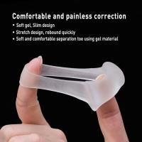1 Par De Separadores De Dedos De Silicona Guía De Bunion Orthopédica Corrección De Dedos Herramienta De Cuidado Del Pie - details 5