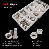 Kit De Assortment De Tornillos Y Juntas En Acero Inoxidable 304 M1.6 M2 M2.5 M3 M4 M5 Con Cabeza Redonda Y Bucle Para Metalworking - details 2
