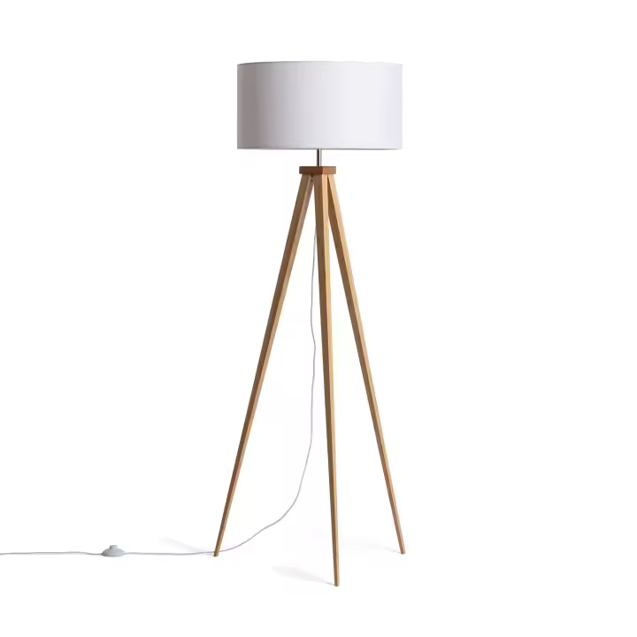 Ledkia Lámpara de Pie Wol - Diseño Elegante y Versátil para Interiores - 1