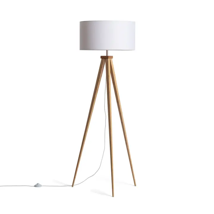 Ledkia Lámpara de Pie Wol - Diseño Elegante y Versátil para Interiores - 1
