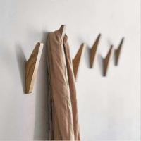 6 piezas de Ganchos de Madera 5 kg de capacidad de Carga, Ganchos de Sombrero Ganchos de Abrigo Ganchos multiusos Ganchos clave (juego de 6) - details 0