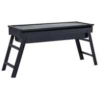 vidaXL Barbacoa portátil para camping de acero 60x22,5x33 cm - details 0