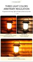 Lámpara De Camping Retro Portátil Impermeable Luz De Emergencia Para Colgar En La Tienda De Campaña Adecuada Para Senderismo Escalada Jardín - details 9