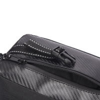Bolsa De Cintura Impermeable Para Hombres Con Doble Capa De Oxford Estilo Moto Y Biker Para Viajes Y Motociclistas Bolsa De Pecho Militar Con Móvil - details 10