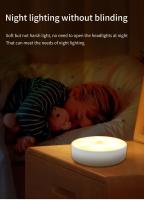 Luz Nocturna Sensor De Movimiento LED RGB Frío Caliente Magnética Para Armario Sala De Estar Cocina Dormitorio Iluminación Ambiental - details 18