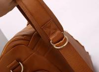 Bolso De Maternidad PU Cuero Grande Con Camión De Cambio Para Bebé Bolsa De Viaje Con Mochila Y Asiento De Carrito - details 5