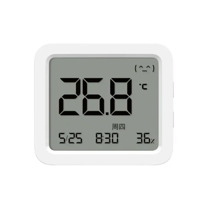 Sensor De Temperatura Y Humedad Inteligente XIAOMI Mijia 3 Con Medidor Digital De Humedad Y Aplicación Mijia Control Remoto Bluetooth - 1