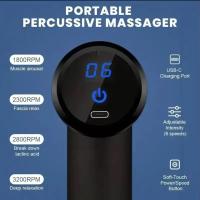Masajeador De Terciopelo Profundo Portátil Para Relajación Y Musculatura Equipo De Fitness Para El Cuerpo Completo Con Vibration - details 2