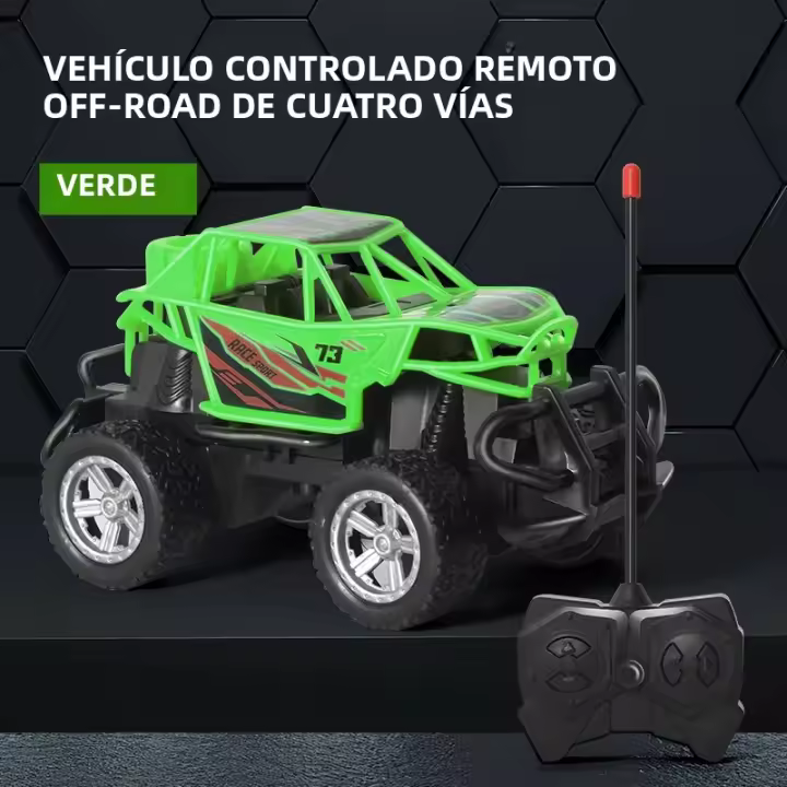 Coche De Montaña Rocosa a Control Remoto Para Niños Regalo De Cumpleaños Modelo De Coche a Escala Material Plástico - 1