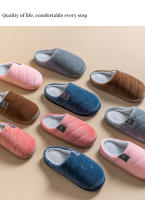 Zapatillas De Casa Para Hombre Antideslizantes Y Calientes Con Pelo Fluffy Suela Resistente Al Desgaste Uso Interior Otoño E Invierno - details 9
