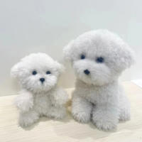 Muñeco De Peluche Realista Con Cabello Curvo Para Niños Y Bebés Juguetes De Animales Suaves Decoración De Habitación Regalo De Cumpleaños De Alta Calidad - details 6