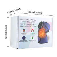 Masajeador de rodillas con batería de larga duración, almohadillas calefactoras para rodillas, calentador de piernas frío, calefacción eléctrica, compresa caliente y moxibustión para rodillas, instrumento de fisioterapia. - details 8