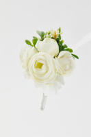 Corsage Rustico Para Novio Y Llavero De Boda Blanco Con Rosa Eucalipto Hiedra Orchidaya Berries Gypsophila Accesorios De Vestimenta Para Bodas Cumpleaños Y Decoración Personal - details 13