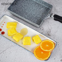 Sartén De Huevo Negro Antideslizante Japonesa De Piedra Médica Para Tamagoyaki Omelette Sartén Para Pescado Y Pan Apta Para Fogón - details 4