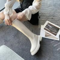 Botas Largas Para Mujer Con Forro Polar Zapatos De Caballero De Otoño E Invierno Européicos Y Americanos Talla 42 - details 41