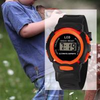 Reloj Deportivo Para Niños Con Correa De Silicona Y Pantalla LED Reloj Digital Para Niñas Y Niños Estudiantes Resistentes Al Agua - details 3