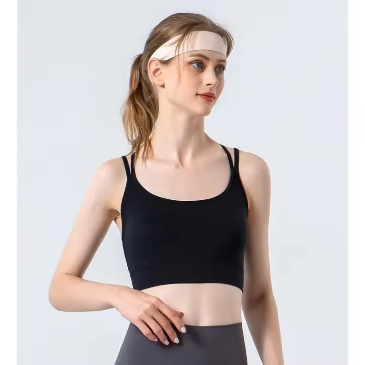 Sujetador Deportivo Mujer with Espalda Cruzada - Yoga Fitness Verano Media Sujeción - 1