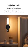 Luz De Noche Con Sensor De Movimiento Luz Magnética De Pared Recargable Por USB LED Para Pasillos Y Escaleras Regalo De Navidad - details 5