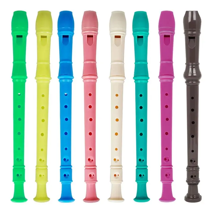 Flauta Vertical De 8 Agujeros Para Clarinete J32 ABS Instrumento Musical Educativo Con Palillo De Limpieza Para Niños Principiantes - 1