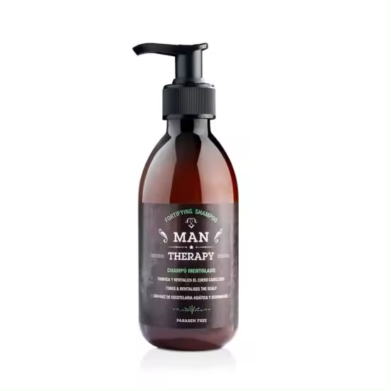 Glossco Champú Man Therapy Anticaída Mentolado - 250ml - 1