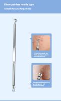 Kit De 11 Piezas De Herramientas Para El Cuidado De La Piel Eliminador De Acné Y Puntos Negros Agujas Para Pelos Encarnados Limpieza Profunda Del Piel - details 9