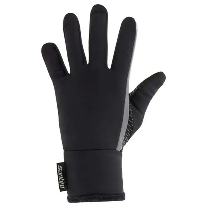 Ropa hombre Guantes Santini Guantes Adapt Negro - 1
