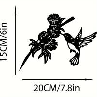 Decoración De Jardín Con Colibrí Y Flores En Metal Regalo Perfecto Para Fiesta De Mujer O Bodas De Plata Adorno De Pájaro Ideal Para Regalos De Presentación - details 5