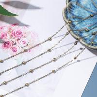 Cadenas De Latón Antiguo 10m/32.80 Piezas Con Bolas De 3mm Para Joyería Accesorios Para Collares Hecho a Medida DIY - details 3