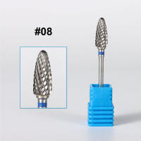1pc Bit De Uñas De Acero Tungsteno Para Remover Polvo Y Cortar Tiras De Uñas Herramienta De Manicura Con Cabeza De Grind Head - details 7