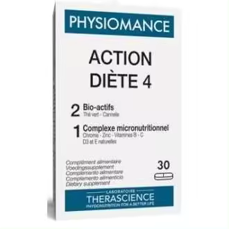 Physiomance Acción Dieta 4 30 Comprimidos - 1